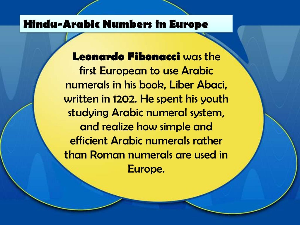 History Of Hindu Arabic Numerals 161