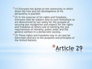 Human Rights 29 History of human right ppt | PPT