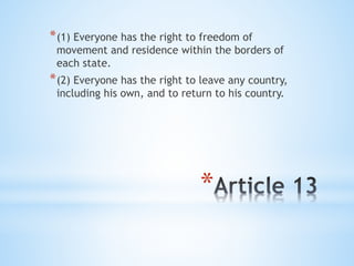 History Of Human Right Ppt