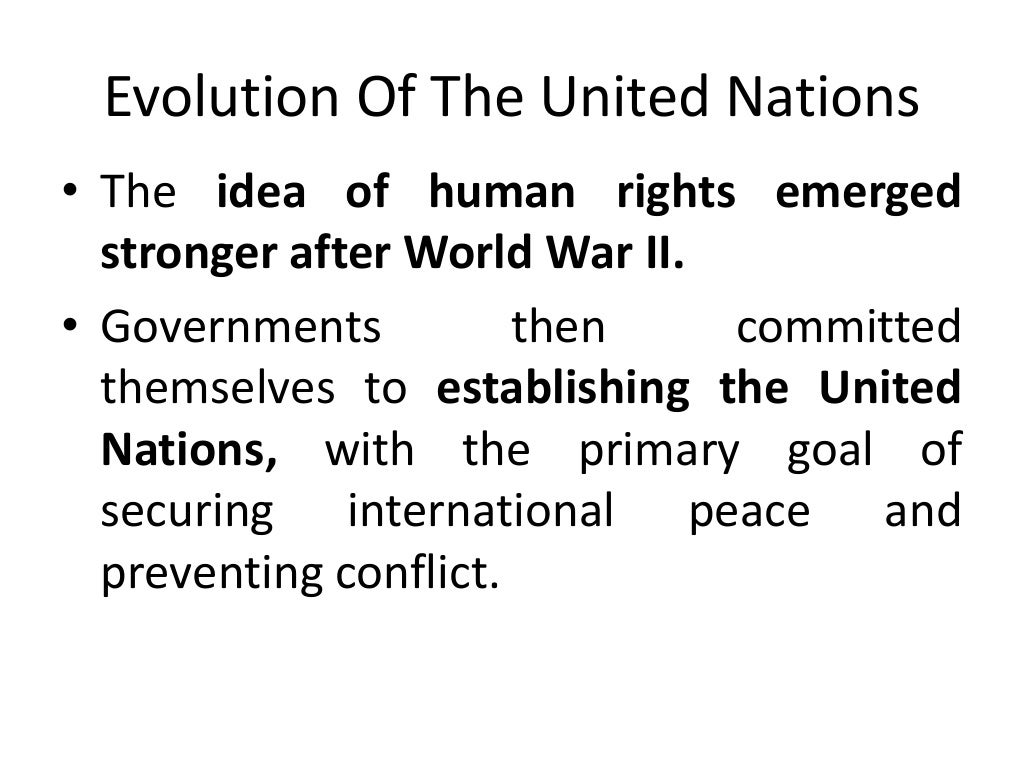 History of human rights, UDHR, ICCPR & ICESCR