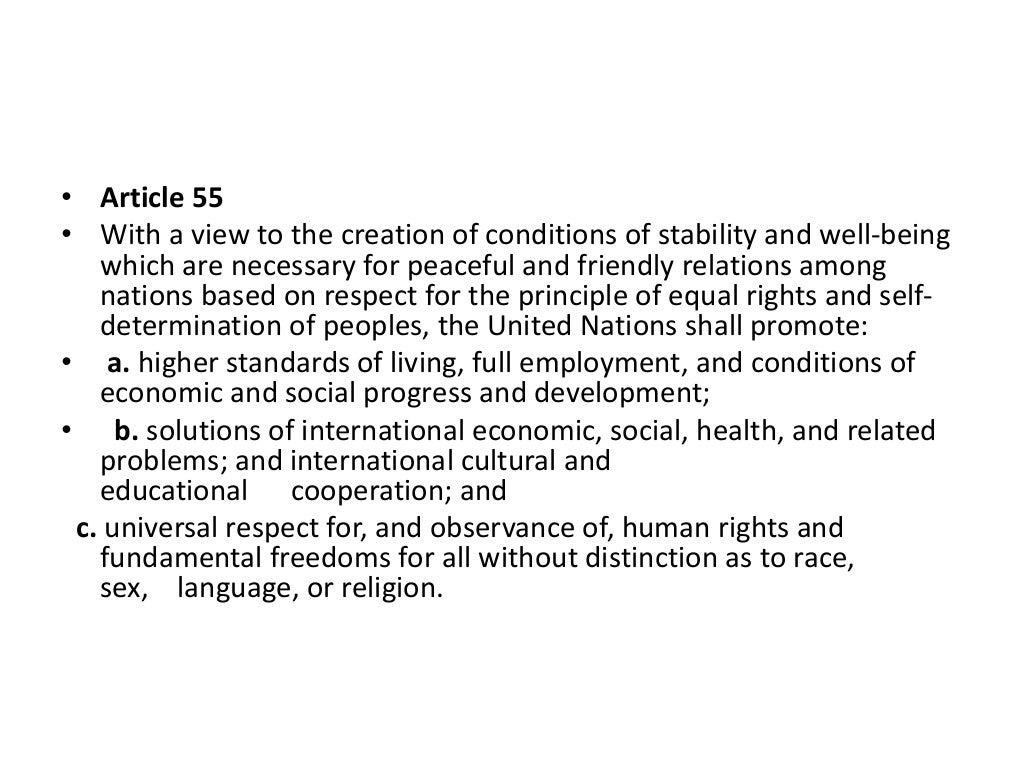 History of human rights, UDHR, ICCPR & ICESCR