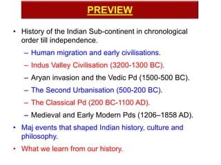 History Of India Pptx History Of India Pptx