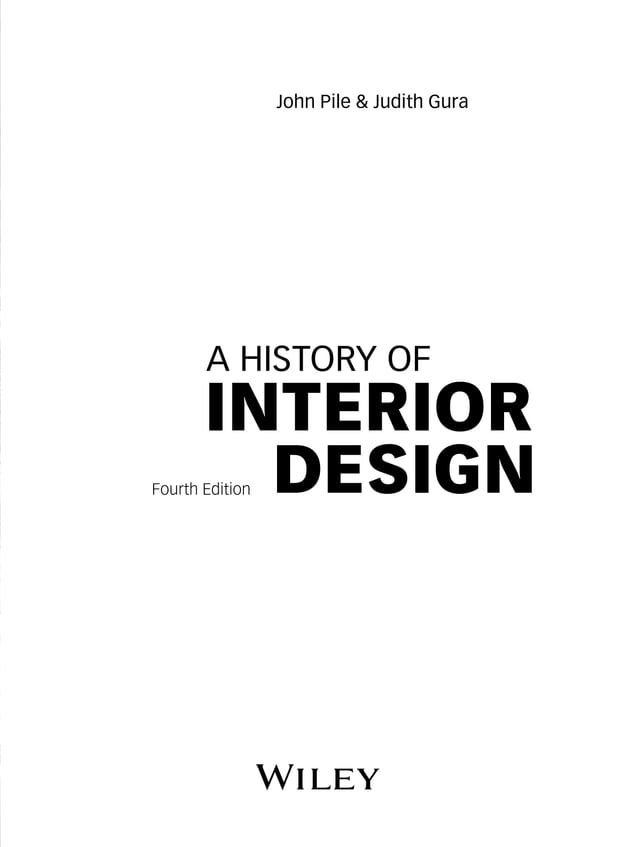 History of Interior Design- John Pile & Juditha Gura | PDF | Publishing ...