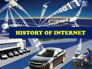 HISTORY OF INTERNET
 