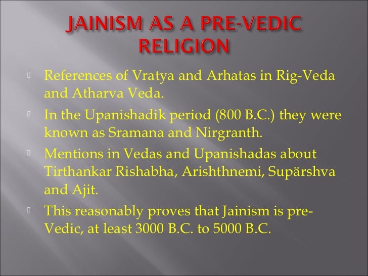 History of jainism