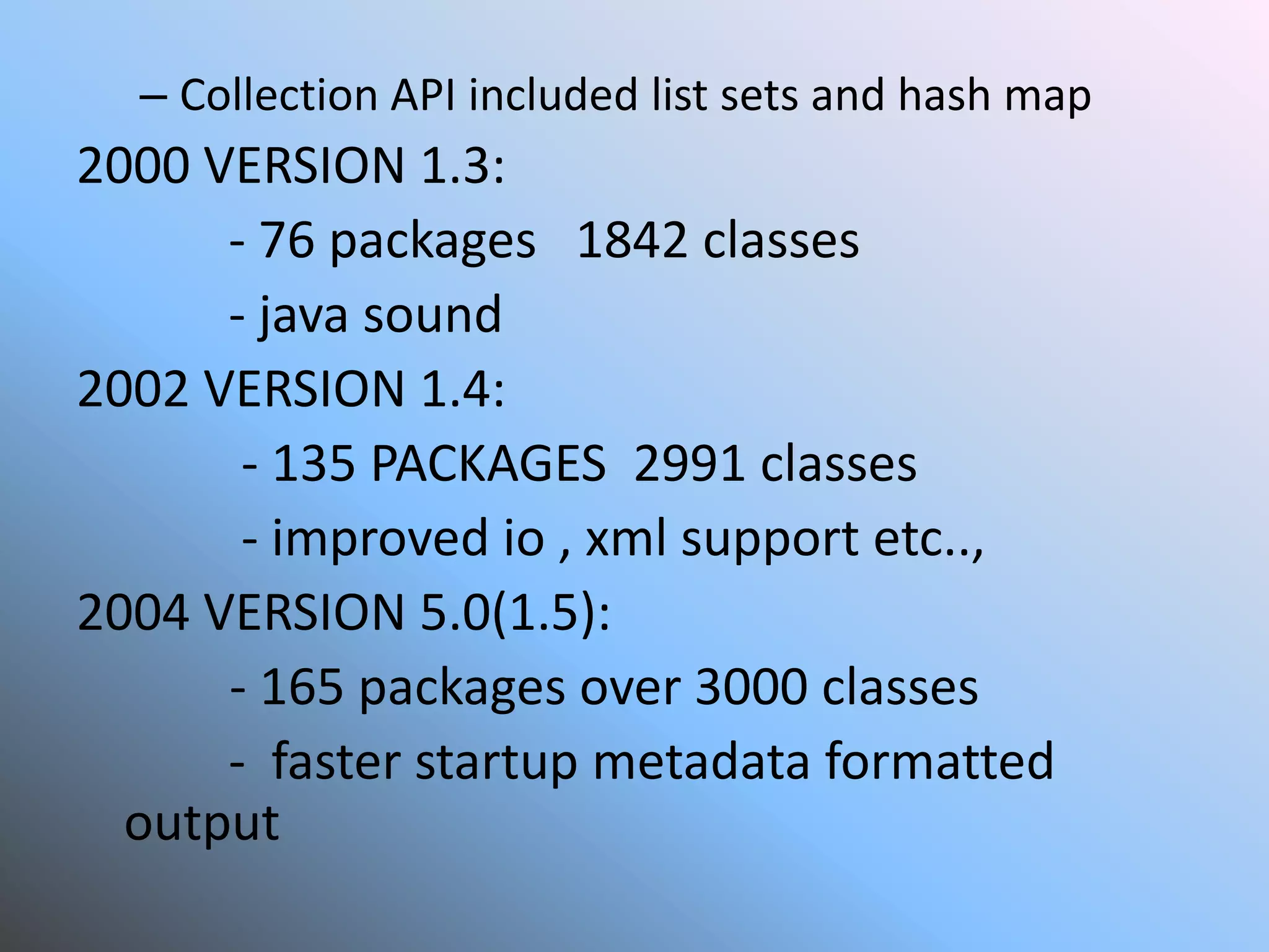 History of java' | PPTX | Programming Languages | Computing