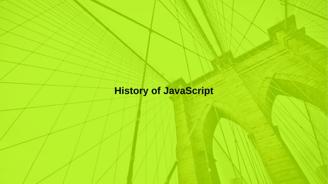 History of JavaScript | ODP | Web Development | Internet