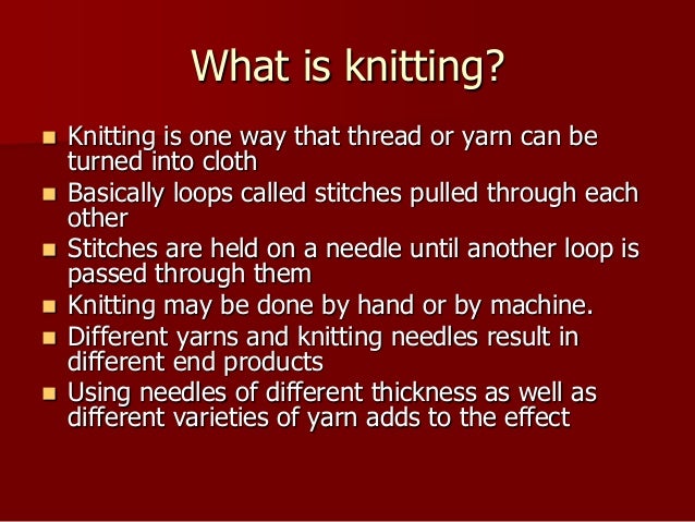 Image result for knitting history
