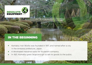 A History of Komatsu