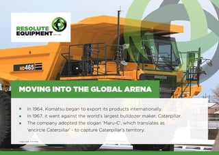 A History of Komatsu