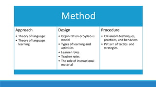 History of language teaching | PDF