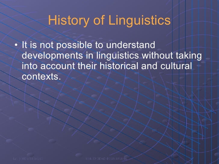 History of linguistics_class-1