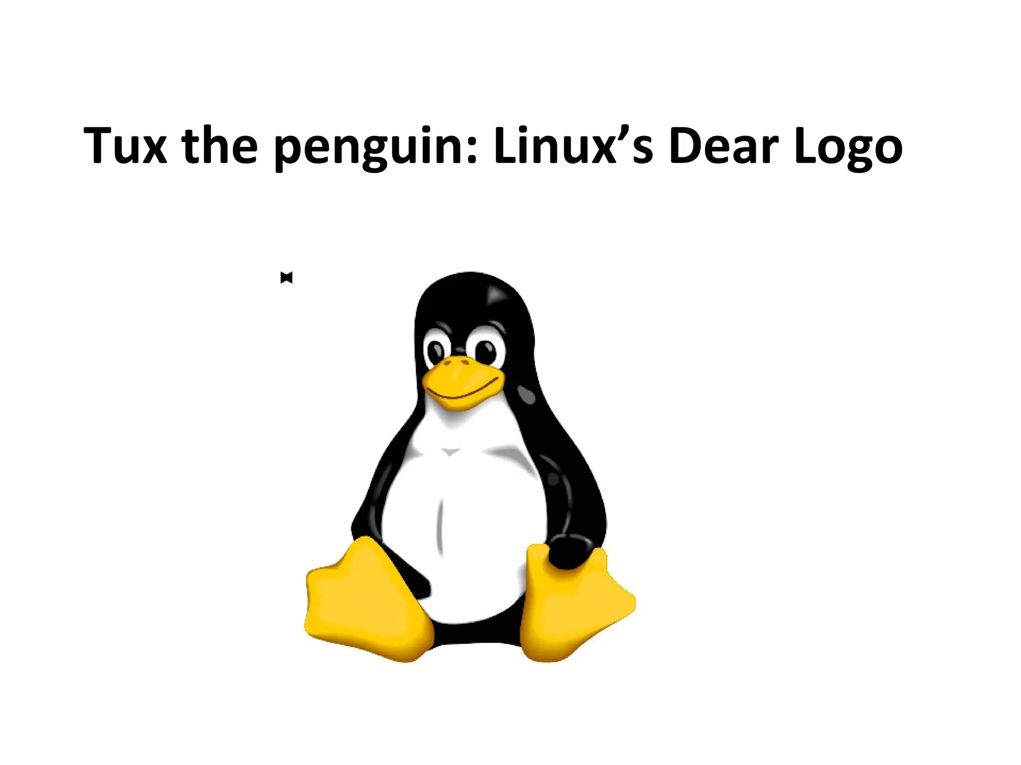 Tux the penguin: Linux’s Dear Logo 