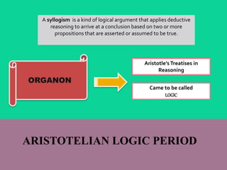 History and Development of logic | PPTX