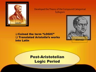 History and Development of logic | PPTX