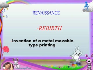 The European Renaissance_History Of Mathematics(Rigino) | PPTX