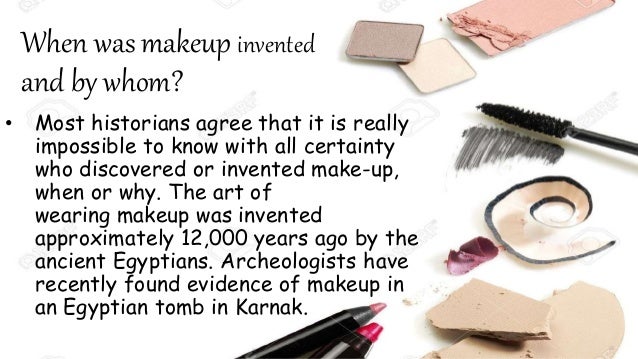 History of makeup