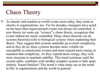 Chaos Theory ,[object Object]