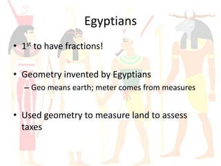History Of Mathematics | PPTX