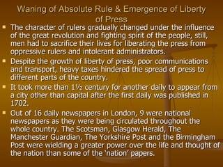 History of media legislation | PPT