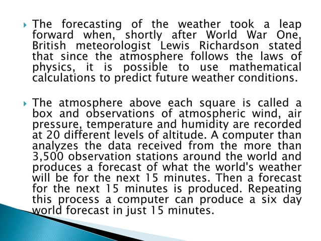History of meteorology and invention of weather instruments | PPT