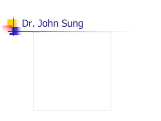 Dr. John Sung
 