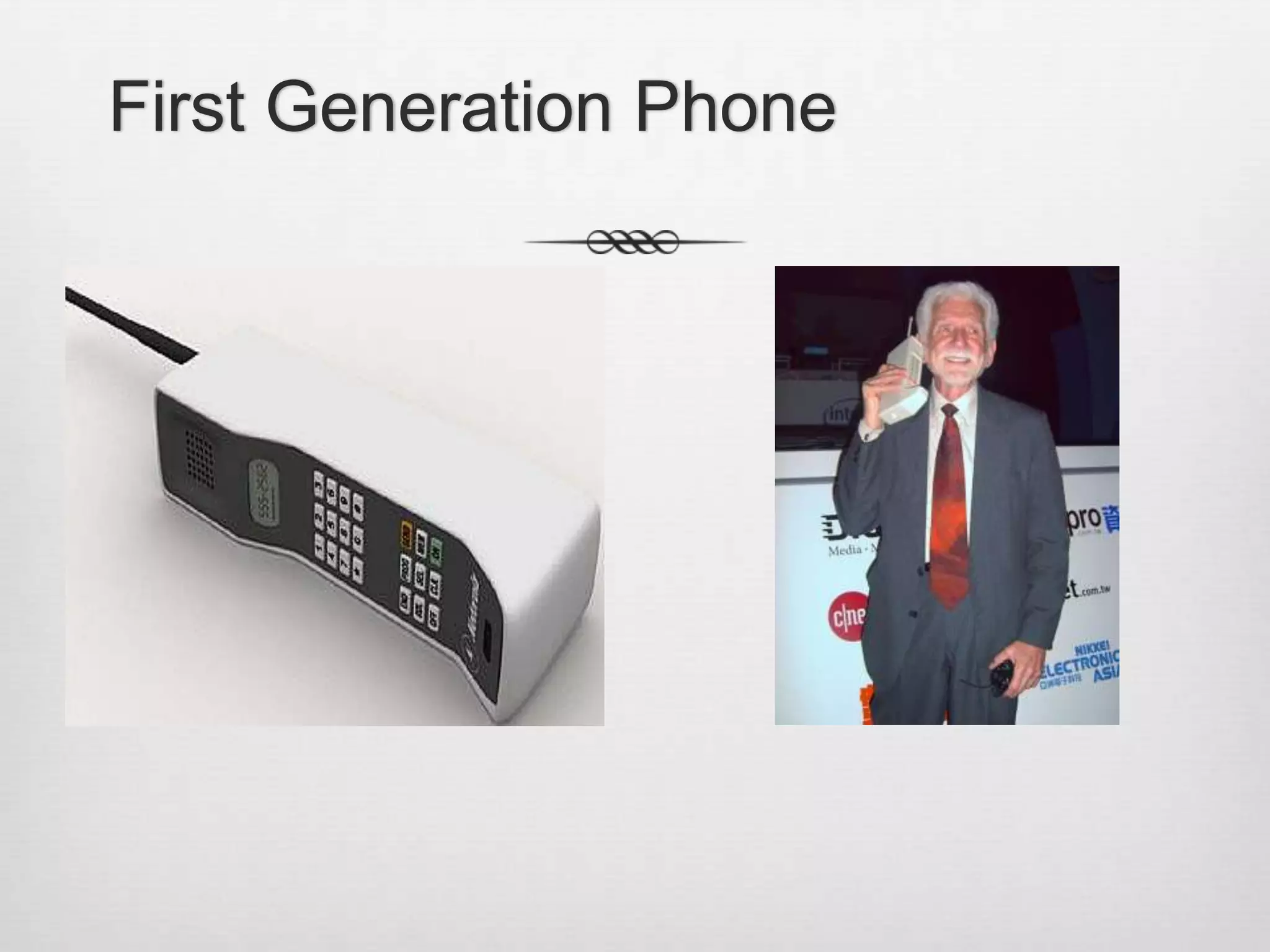 At the same year, radio telephony was introduced on airplanes for air traffic security.WALKIE TALKIEIn 1940 The first radio receiver/transmitter,  introduce called Walkie Talkie.FIRST HEXAGONAL CELLIn  December 1947, Douglas H. Ring and W. Rae Young, proposed an architecture of mobile phone usage in vehicles.