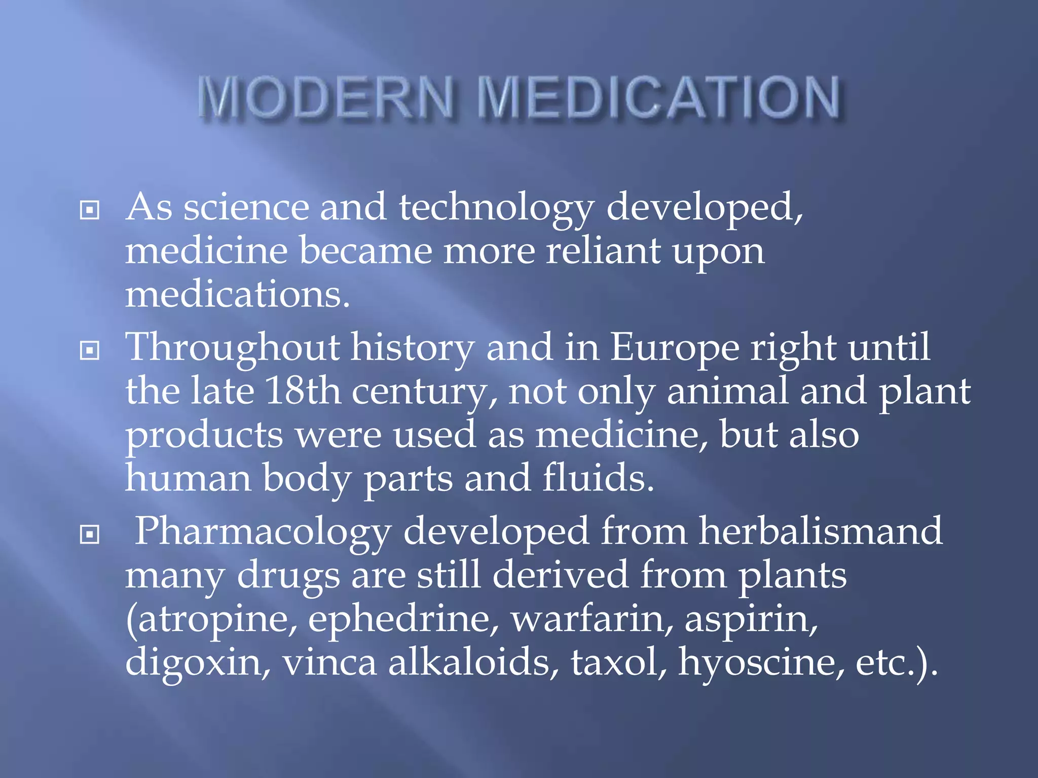 history-of-modern-medicine-ppt