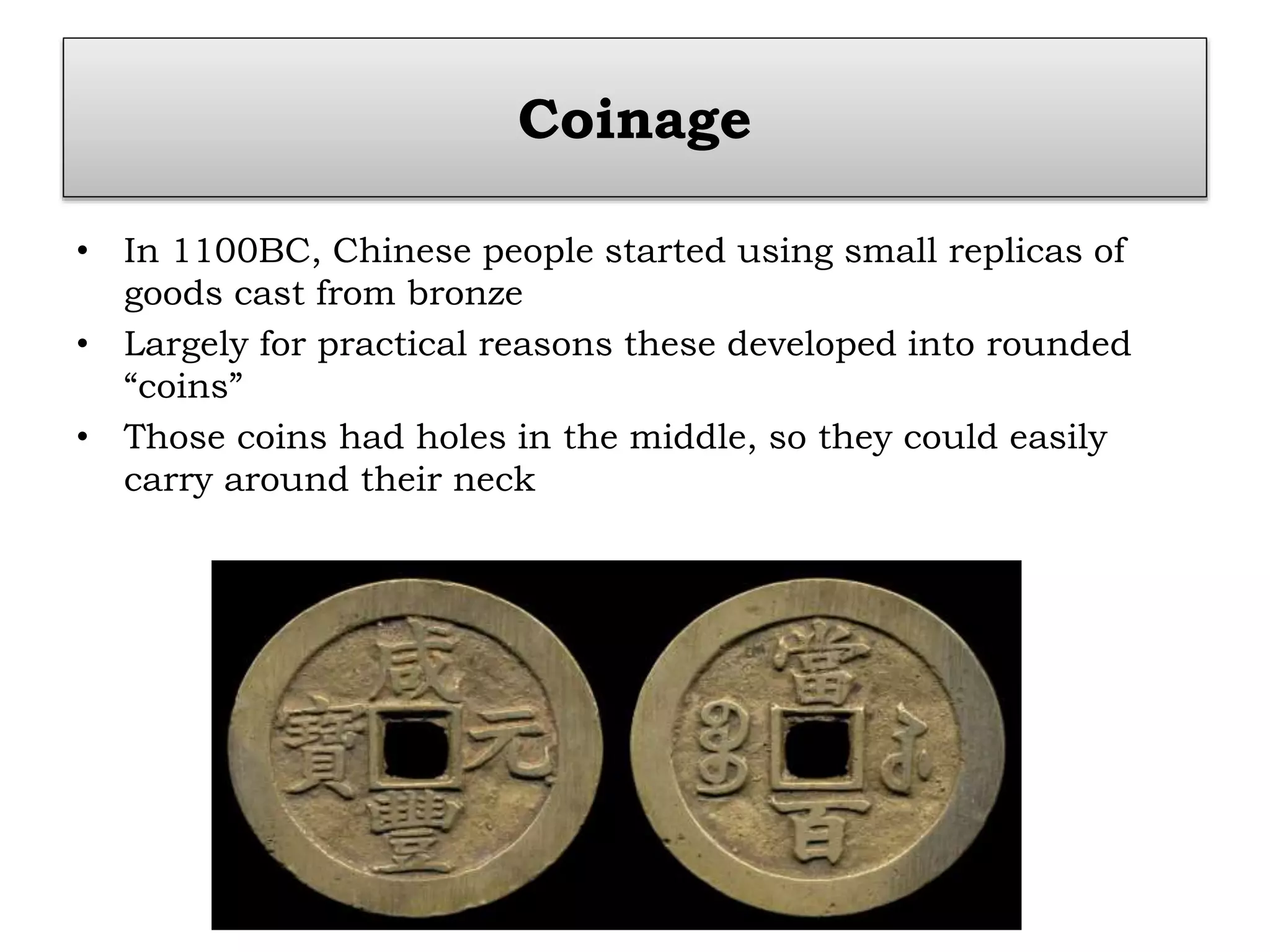 History of money | PPTX