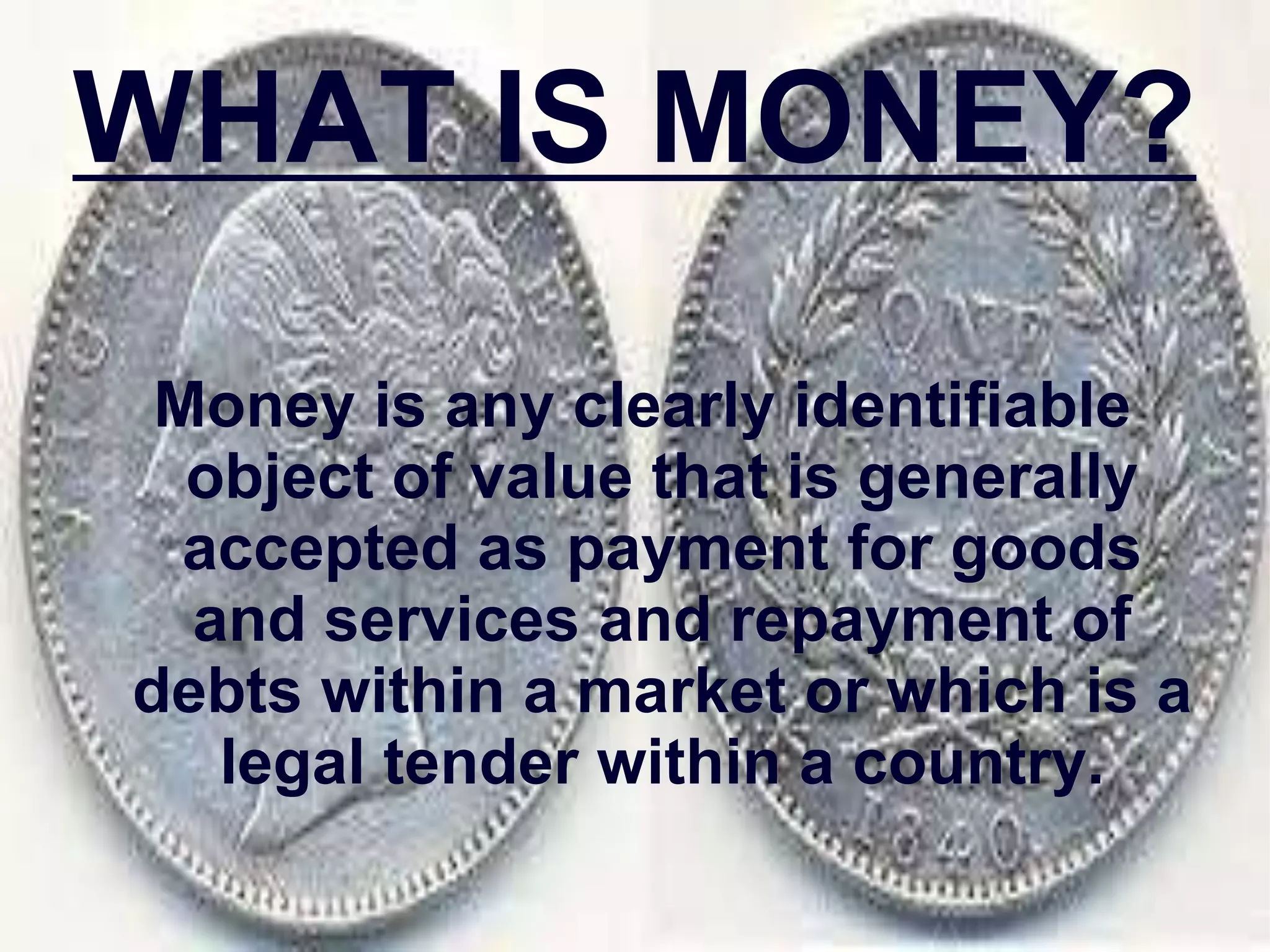 History of money | PPTX