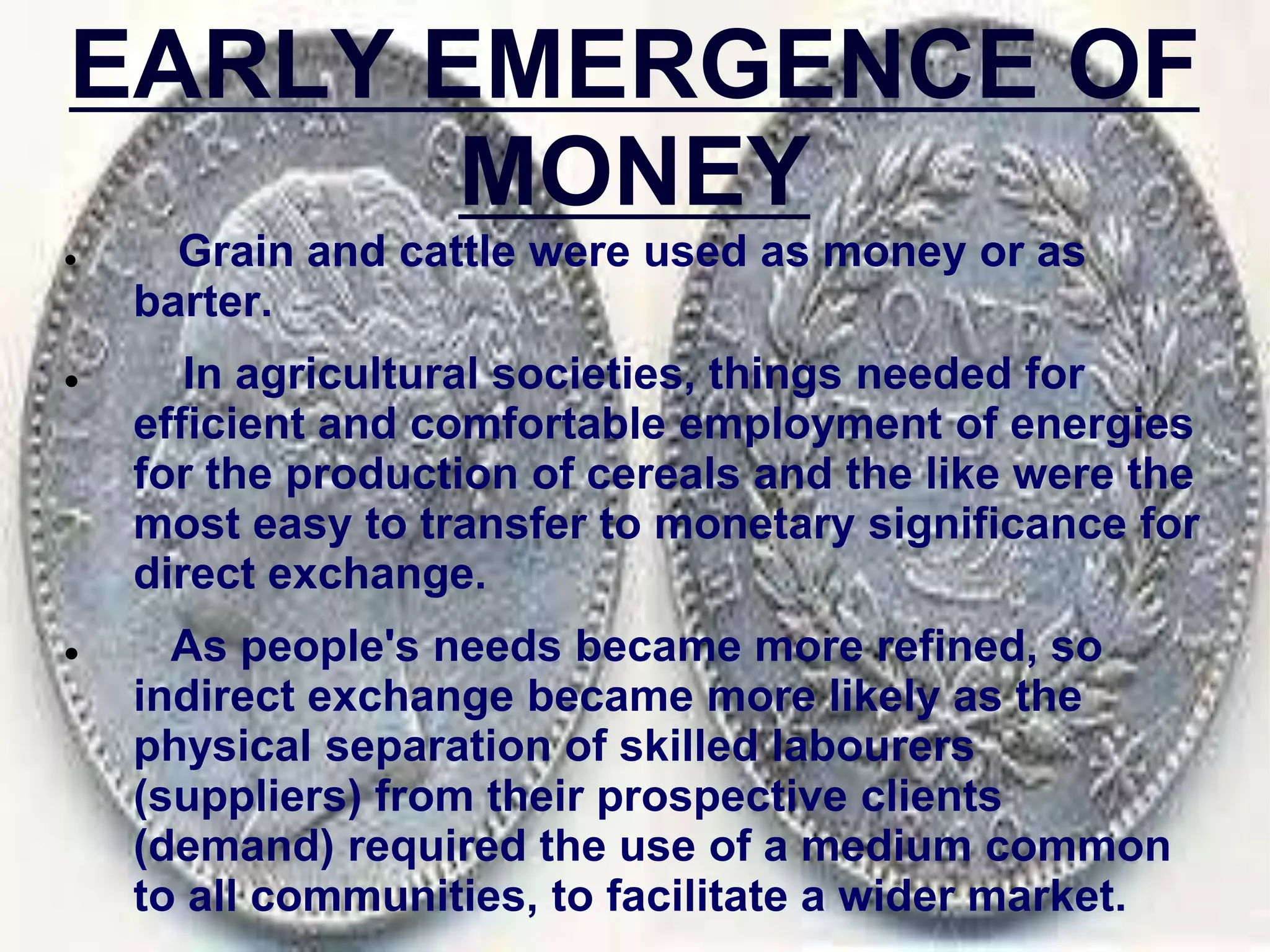History of money | PPTX