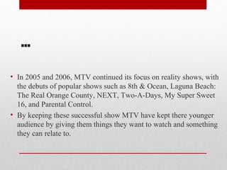 History of mtv | PPT