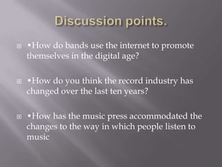 History of music consumption PPT History of music consumption PPT