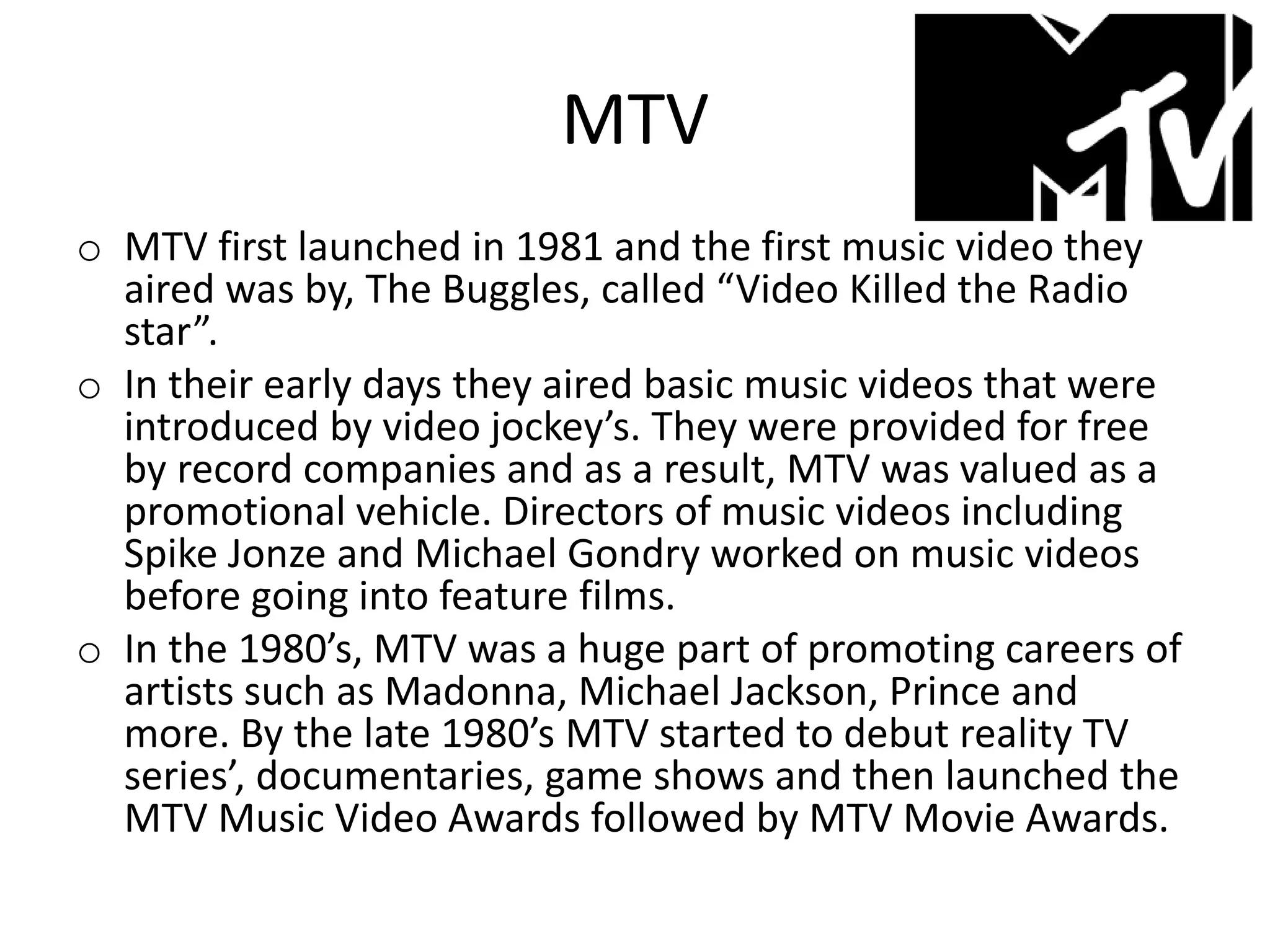 History of music videos