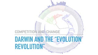 DARWIN AND THE “EVOLUTION
REVOLUTION”
COMPETITION AND CHANGE
 