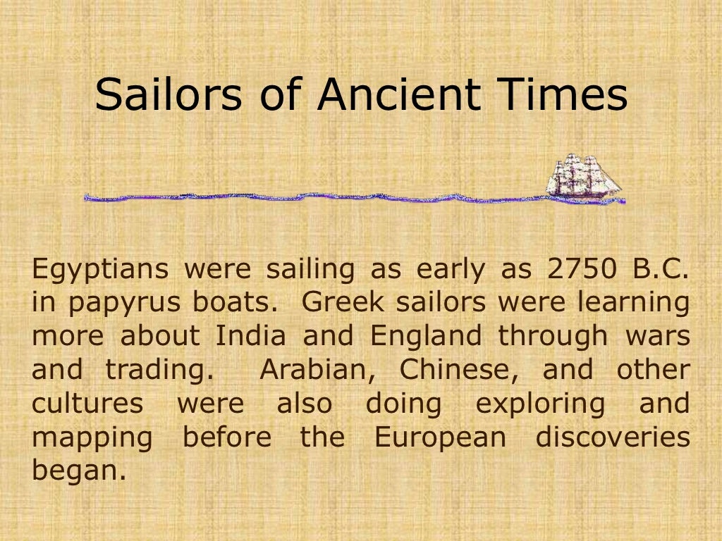 History of Navigation