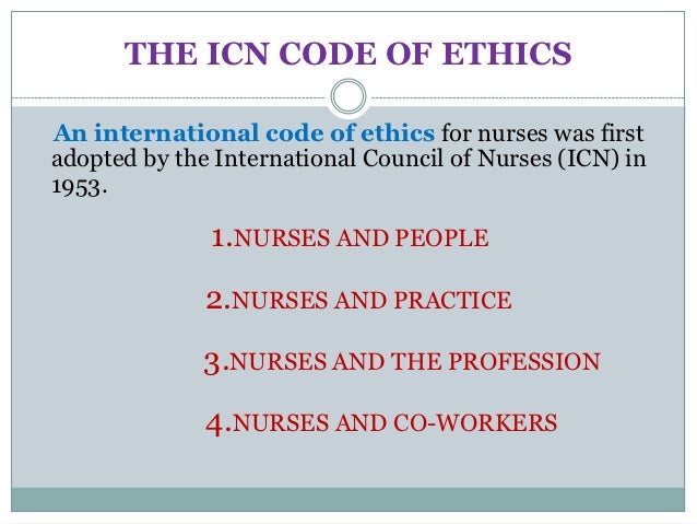 ana code of ethics provision one Transcript of nursing code of ethics provision 6: provision 6 : ana code of ethics for nurses one of the four principal elements of the code. ana code of ethics provision one Transcript of nursing code of ethics provision 6: provision 6 : ana code of ethics for nurses one of the four principal elements of the code.