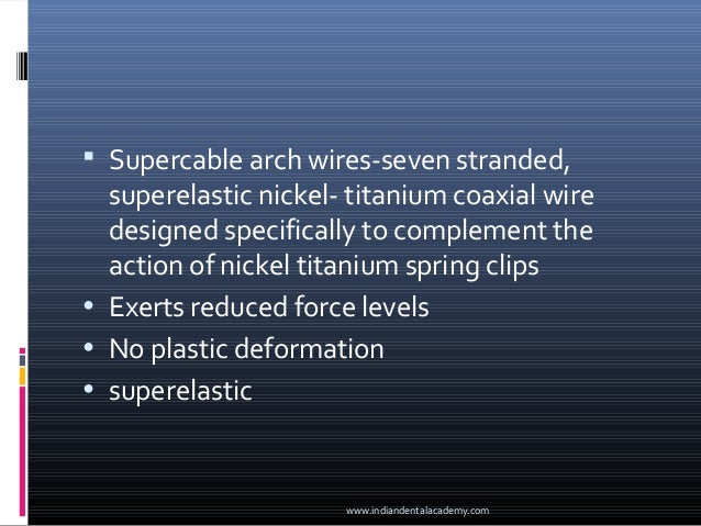 coaxial wire ortho orthodontics / implant courses History dental of coaxial wire ortho orthodontics / implant courses History dental of