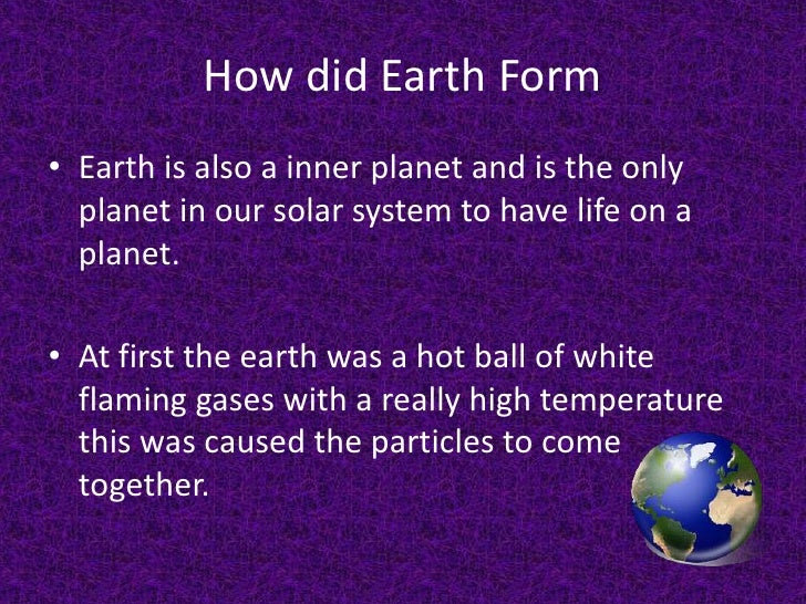 History Of Our Solar System