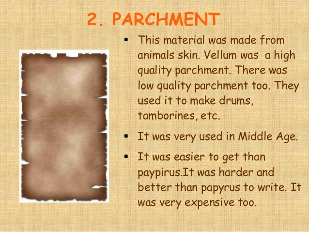History of paper