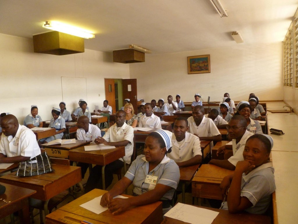 History of pediatric nursing development in zambia