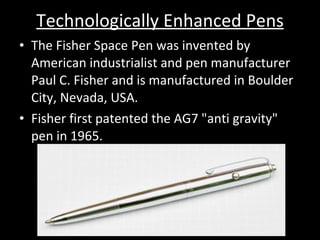 First Pen Invented History Of Pens | PPT