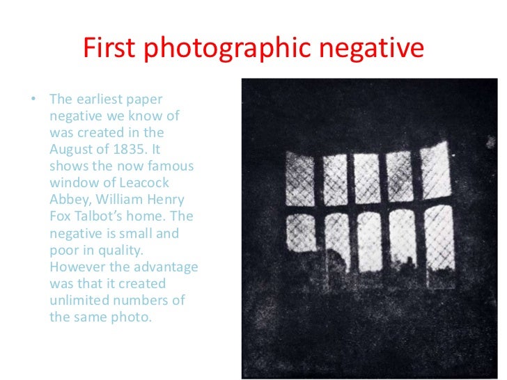 History of photography