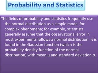 Pi In Statistics History of pi | PPTX