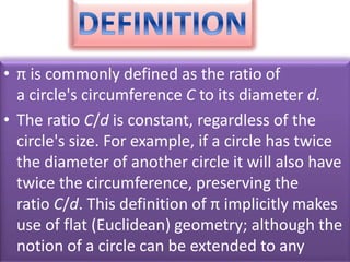 History of pi | PPTX