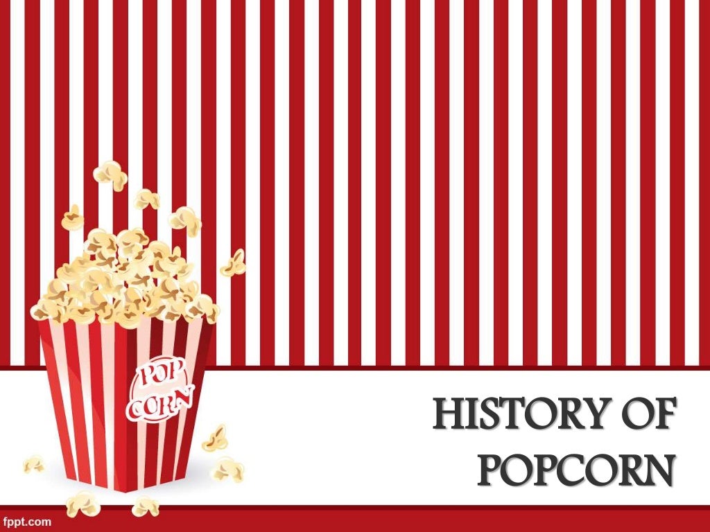 History of popcorn