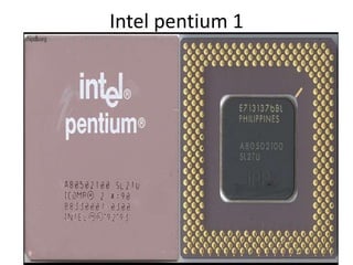 Intel pentium 1
 