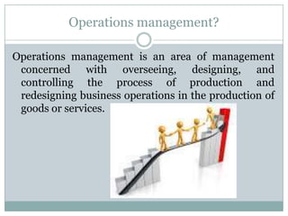 Operations Controlling History of production and operations management | PPTX