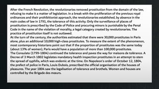 History of prostitution in France | PDF