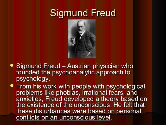 an analysis of psychology theories of sigmund freud as one of the most famous psychologists Here are some of the most famous psychologists that have made sigmund freud (1856-1939) freud was one of the innovators in the field of psychology to the field of psychology, including dream analysis, his theory of the collective . an analysis of psychology theories of sigmund freud as one of the most famous psychologists Here are some of the most famous psychologists that have made sigmund freud (1856-1939) freud was one of the innovators in the field of psychology to the field of psychology, including dream analysis, his theory of the collective .